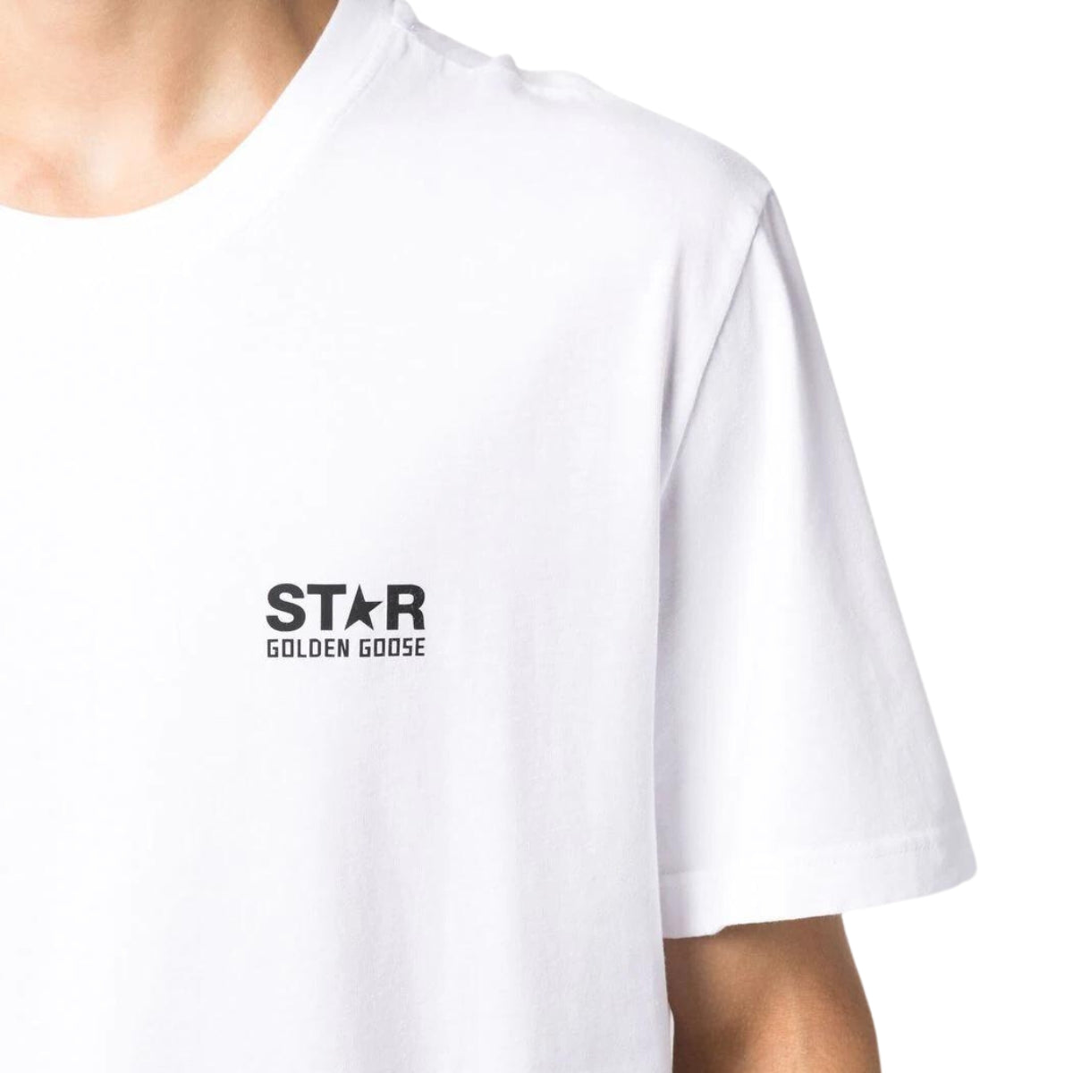 Golden Goose T-Shirt GMP01220/P00087910283 - SanShopLuxury - 2023, Abbigliamento, Autunno/Inverno, Bianco, Carry Over, Continuativo, Golden Goose, Idoneo, L, M, New, Primavera/Estate, S, T-Shirt, Ultimo, Uomo, XL