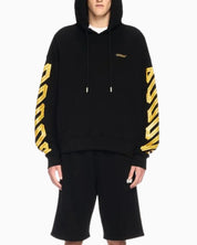 Off-White Felpa OMBB085S25FLE00J1022 - SanShopLuxury - 2025, Abbigliamento, Autunno/Inverno, Continuativo, Felpa, Idoneo, L, M, Nero-Giallo, New, Off-White, Primavera/Estate, S, SS25, Uomo, XL, XS, XXL