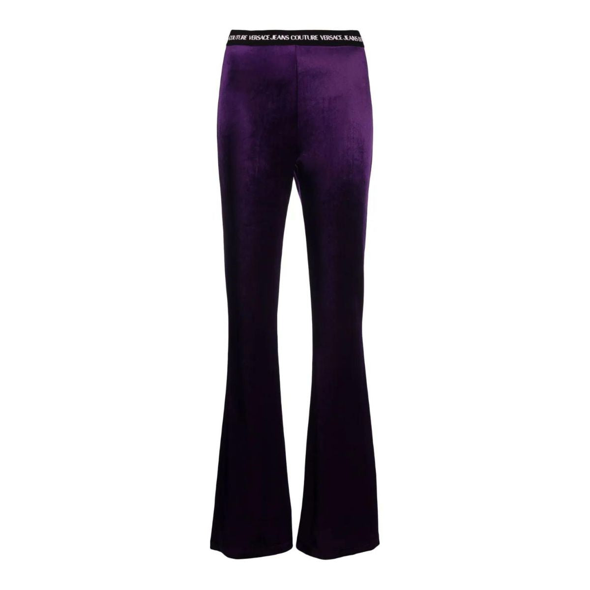 Versace Jeans Couture Pantalone 75HAC1A7 N0225 - SanShopLuxury - 2023, 38, 40, 42, A Zampa, Abbigliamento, Autunno/Inverno, Donna, FW23, Nero, Outlet, Pantalone, Versace Jeans Couture, Viola