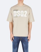 Dsquared2 T-Shirt S74GD1412/D20033800 - SanShopLuxury - 2025, Abbigliamento, Autunno/Inverno, Beige, Continuativo, Dsquared2, Idoneo, jeans, L, M, New, Primavera/Estate, S, SS25, T-Shirt, Uomo, XL, XXL