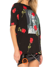 Marcelo Burlon T-Shirt CWAA16F17047226 01088 - SanShopLuxury - -70%, 2017, Abbigliamento, Autunno/Inverno, Donna, FW17, Marcelo Burlon, Nero, Outlet, T-Shirt, Ultimo, XXS