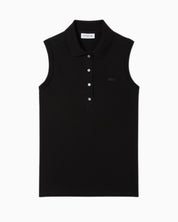 Lacoste T-Shirt Polo PF5445/031 - SanShopLuxury - 2025, 34, 36, 38, 40, 42, Abbigliamento, Donna, Lacoste, Nero, New, Primavera/Estate, SS25, Stellato, T-Shirt Polo, Ultimo