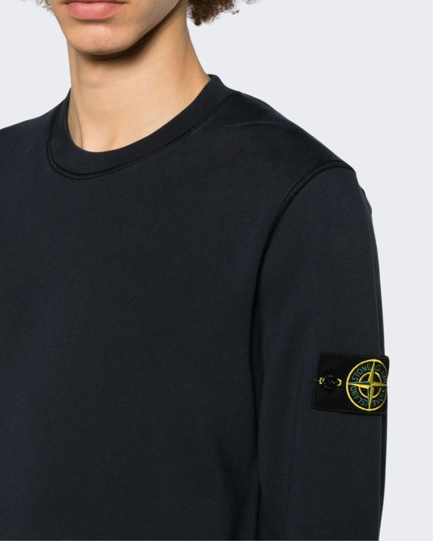 Stone Island Felpa 801563051-A0020 - SanShopLuxury - 2024, Abbigliamento, Blu, Blu Navy, Felpa, Girocollo, L, M, Outlet, Primavera/Estate, S, SS24, Stellato, Stone Island, Uomo, XL, XXL