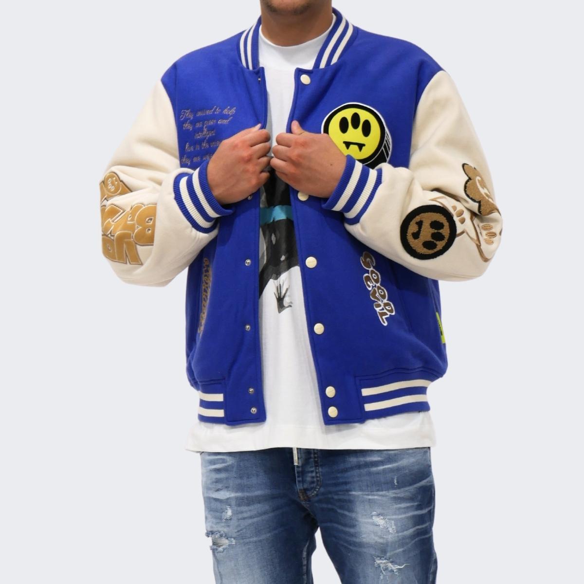 Barrow Giubbino F3BWUABO020 - SanShopLuxury - 2023, Abbigliamento, Autunno/Inverno, Barrow, Blu Royal, College, Donna, FW23, Giubbino, Idoneo, L, M, Nero, Outlet, S, UNISEX, Uomo, XL