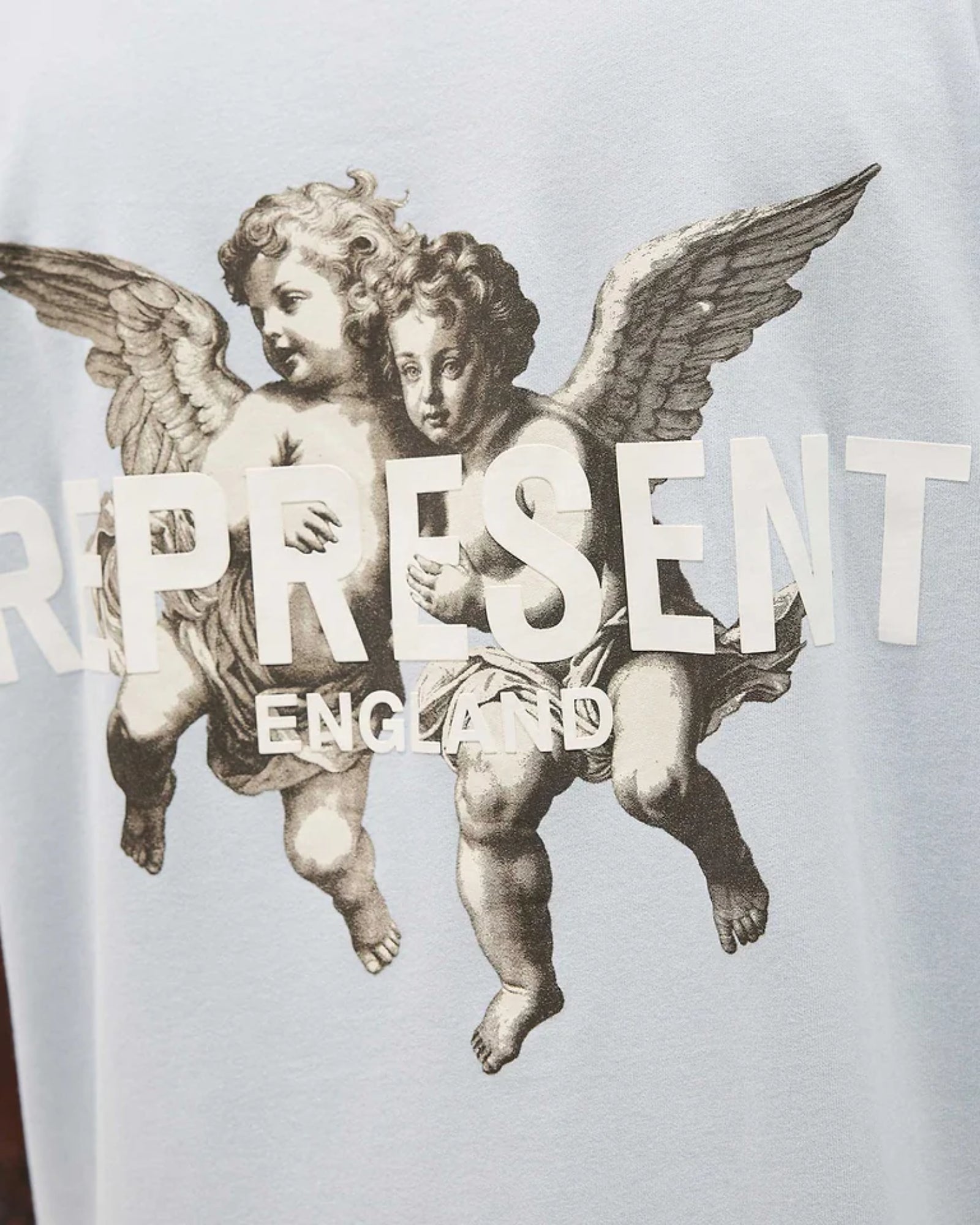 Represent T-Shirt MLM100369/08 - SanShopLuxury - 2025, Abbigliamento, Autunno/Inverno, Celeste, FW25, Idoneo, L, M, New, Represent, S, T-Shirt, Uomo, XL, XXL
