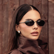 Sunglasses Occhiali CAIRO NERO-C02 - SanShopLuxury - 2025, Accessori, Autunno/Inverno, Bellezza, Carry Over, Continuativo, Donna, Idoneo, Nero, New, Occhiali, Primavera/Estate, Sunglasses, UNISEX, Uomo