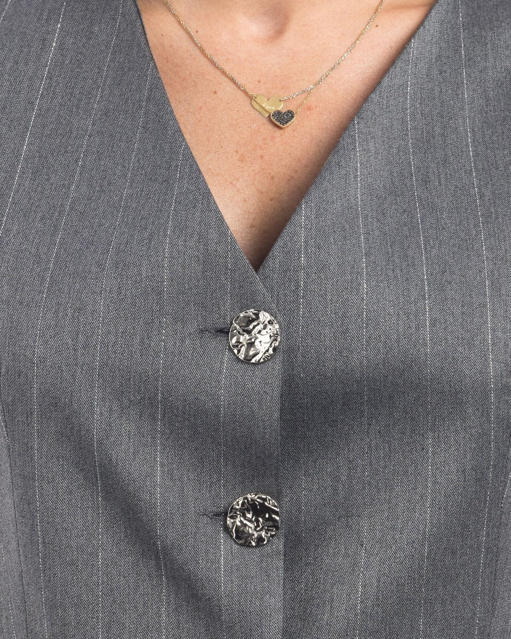 So Lavish Gilet G4007 - SanShopLuxury - 2024, 40, 42, 44, Abbigliamento, Autunno/Inverno, Donna, FW24, Gilet, Grigio, Idoneo, Outlet, So Lavish, Ultimo