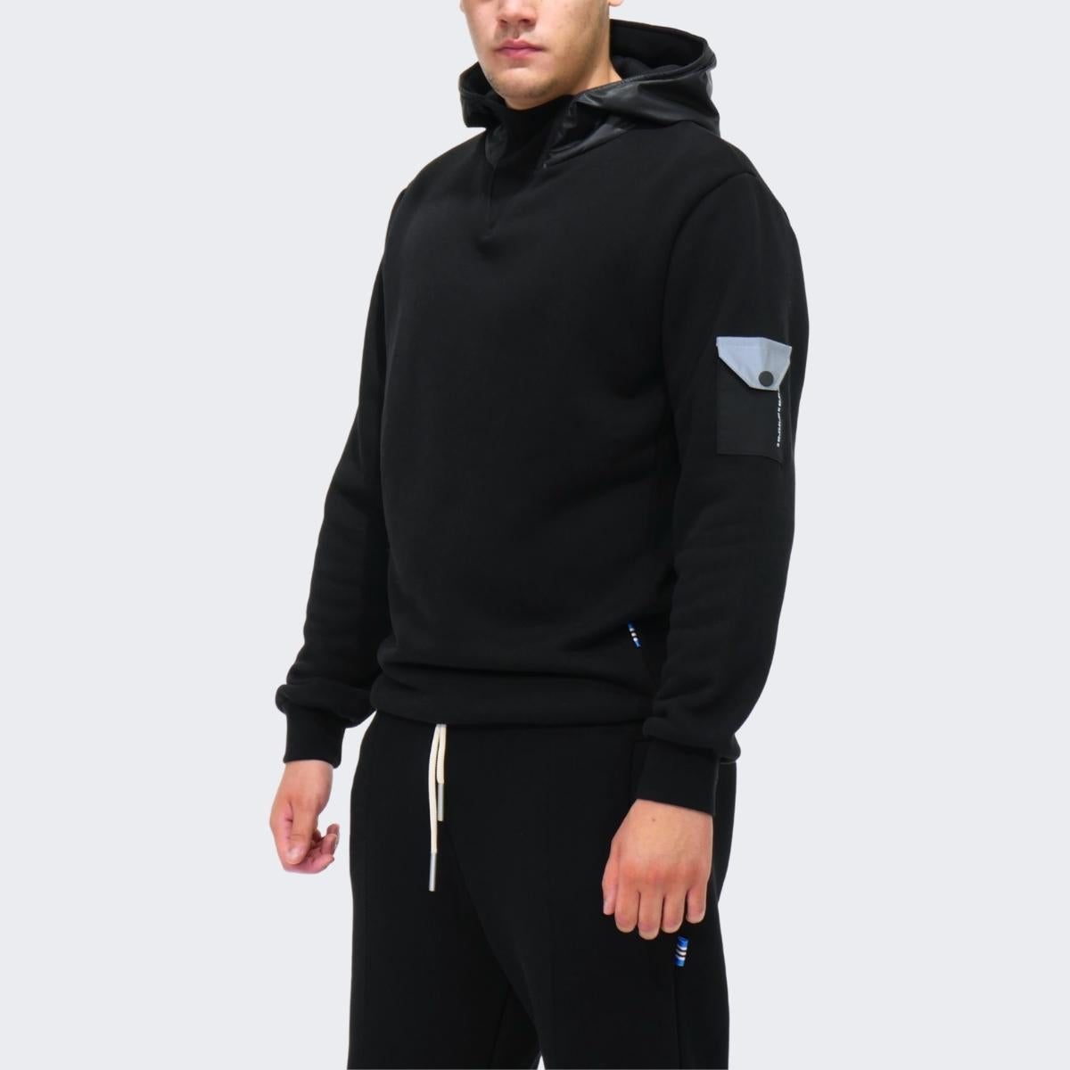 Inverno, Bianco, Chiodi Milano, Con Cappuccio, Felpa, FW23, Idoneo, L, M, Nero, Outlet, S, Uomo, XL, XXL, XXXL