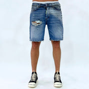 Donotconform Short S6050 - SanShopLuxury - 2023, 44, 46, 48, 50, 52, 54, Abbigliamento, Blu, Donotconform, jeans, Outlet, Primavera/Estate, Short, SS23, Ultimo, Uomo