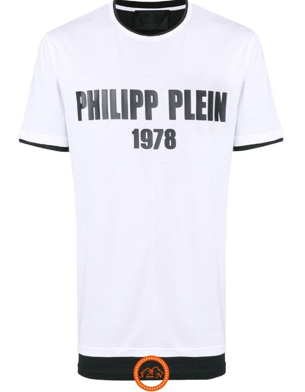 Inverno, Bianco, FW18, Outlet, Philipp Plein, T-Shirt, Ultimo, Uomo, XXL