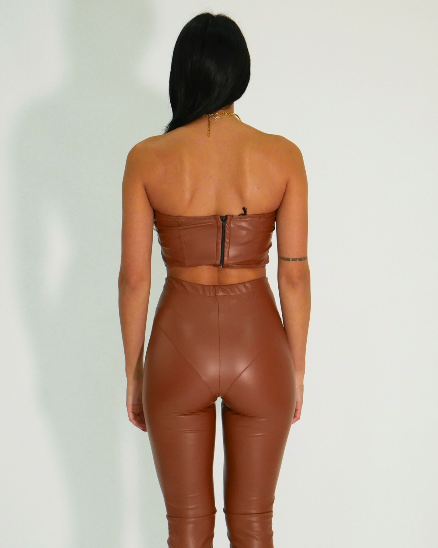 District Margherita Mazzei Top ED24 2311 - SanShopLuxury - 2024, 40, 42, 44, 46, Abbigliamento, Autunno/Inverno, Beige, Bustier, Cuoio, District Margherita Mazzei, Donna, FW24, Idoneo, Outlet, Top, Ultimo