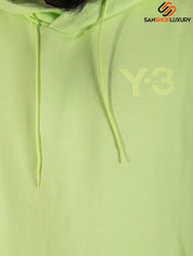 Adidas Y-3 Felpa HB3446 - SanShopLuxury - -50%, 2021, Abbigliamento, Adidas Y-3, Autunno/Inverno, Con Cappuccio, Felpa, FW21, Giallo Fluo, L, Outlet, Uomo, Verde, XL
