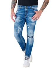 Patriot Jeans SKY16115 - SanShopLuxury - 2023, 46, 48, 50, 52, 54, 56, Abbigliamento, Autunno/Inverno, Blu, Continuativo, Idoneo, Jeans, Outlet, Patriot, Primavera/Estate, SS23, Uomo
