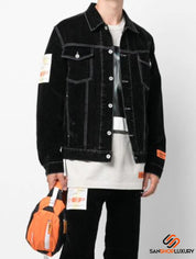 Heron Preston Giubbino HMYE008F21FAB0021000 - SanShopLuxury - -50%, 2021, Abbigliamento, Autunno/Inverno, FW21, Giubbino, Heron Preston, L, M, Nero, Outlet, S, Uomo