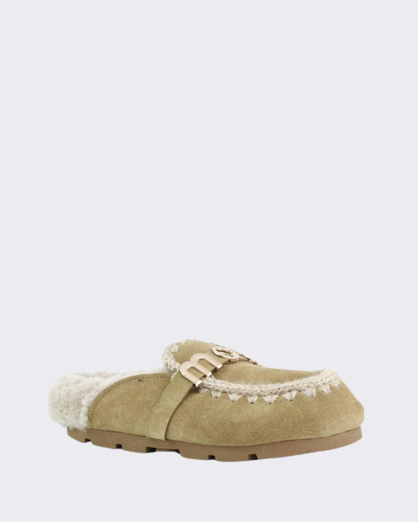 Inverno, Beige, Calzature, Donna, FW25, Idoneo, Mou, New, Slipper