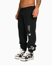 Marcelo Burlon Pantatuta CMCH001E18506087 - SanShopLuxury - -50%, 2018, Abbigliamento, Autunno/Inverno, FW18, L, Marcelo Burlon, Nero, Outlet, Pantatuta, Uomo