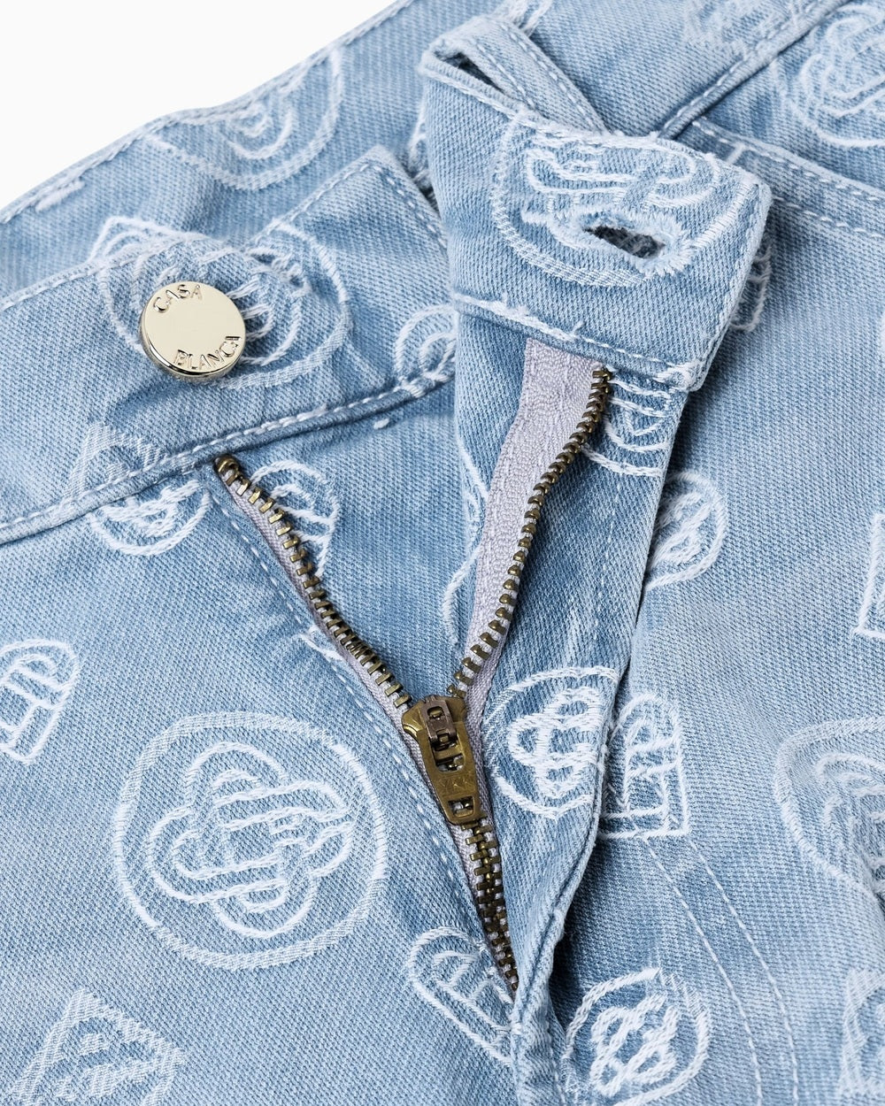 Casablanca Jeans MAW25TR356/01 - SanShopLuxury - 2025, 44, 46, 48, 50, 52, Abbigliamento, Autunno/Inverno, Blu, Casablanca, Continuativo, FW25, Idoneo, Jeans, New, Primavera/Estate, Uomo