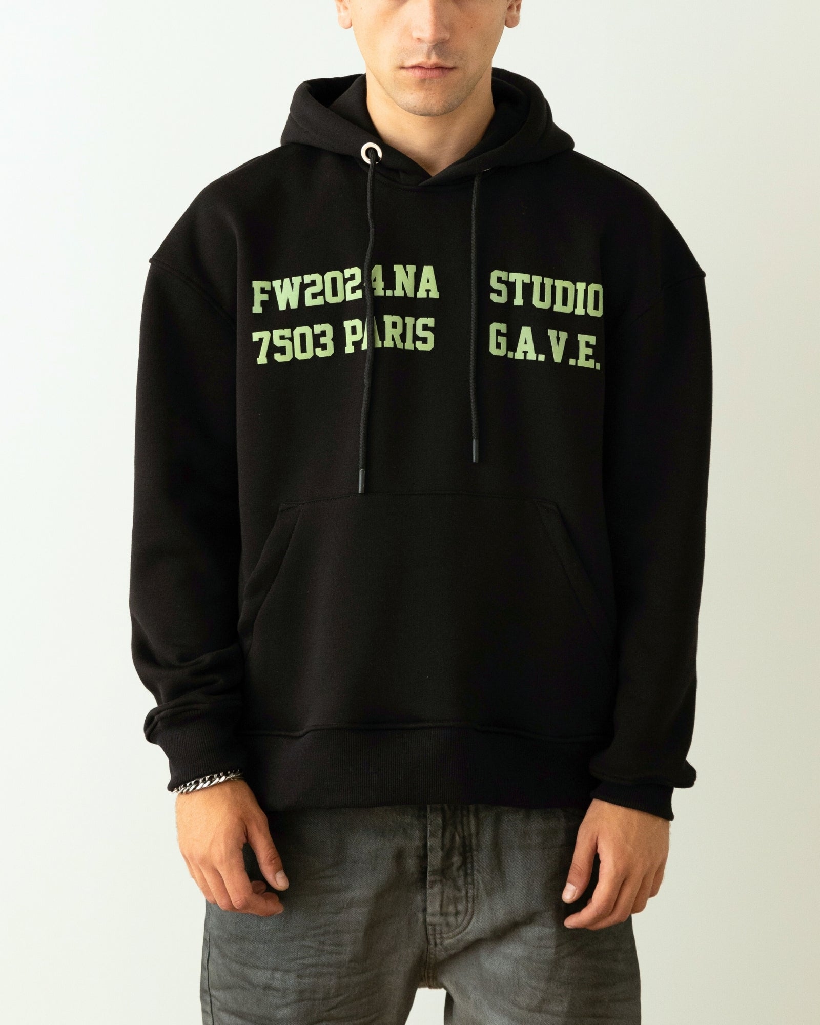 Gavensemble Felpa SWEAT70-N - SanShopLuxury - 2024, Abbigliamento, Autunno/Inverno, Felpa, FW24, Gavensemble, Idoneo, L, M, Nero, Outlet, S, Uomo, XL, XXL