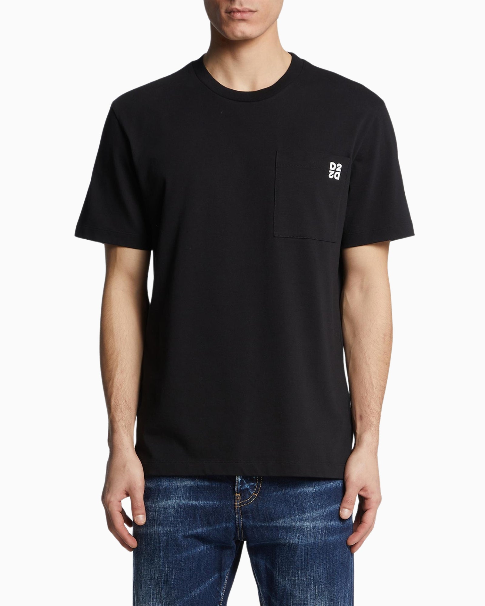 Dsquared2 T-Shirt S74GD1475/D20033963 - SanShopLuxury - 2025, Abbigliamento, Autunno/Inverno, Bianco, Dsquared2, FW25, Idoneo, L, M, Nero, New, T-Shirt, Uomo, XL, XXL, XXXL