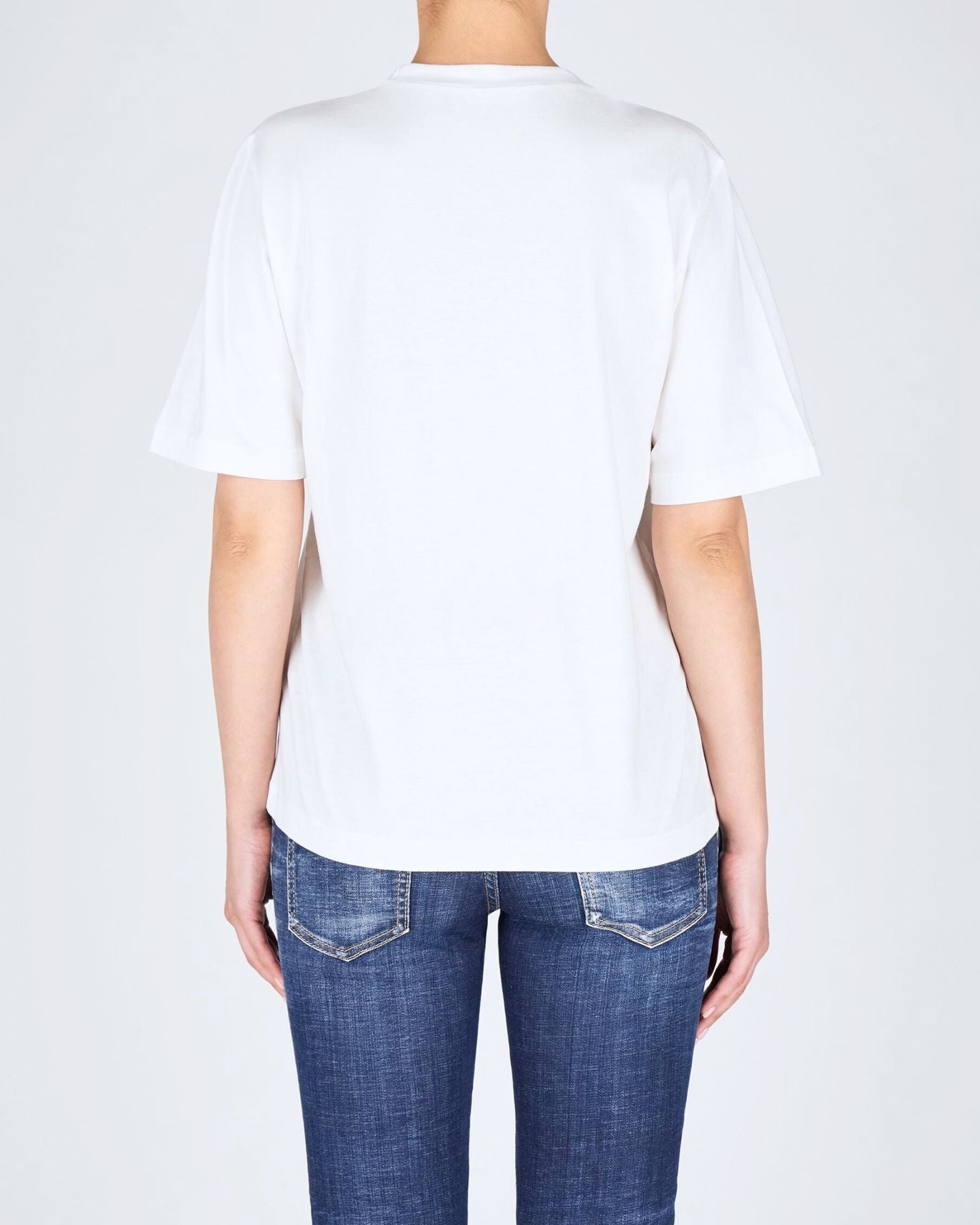 Dsquared2 T-Shirt S75GD0403/S24668961 - SanShopLuxury - 2024, Abbigliamento, Bianco, Donna, Dsquared2, Idoneo, L, M, Outlet, Primavera/Estate, S, SS24, T-Shirt, Ultimo, XL, XS