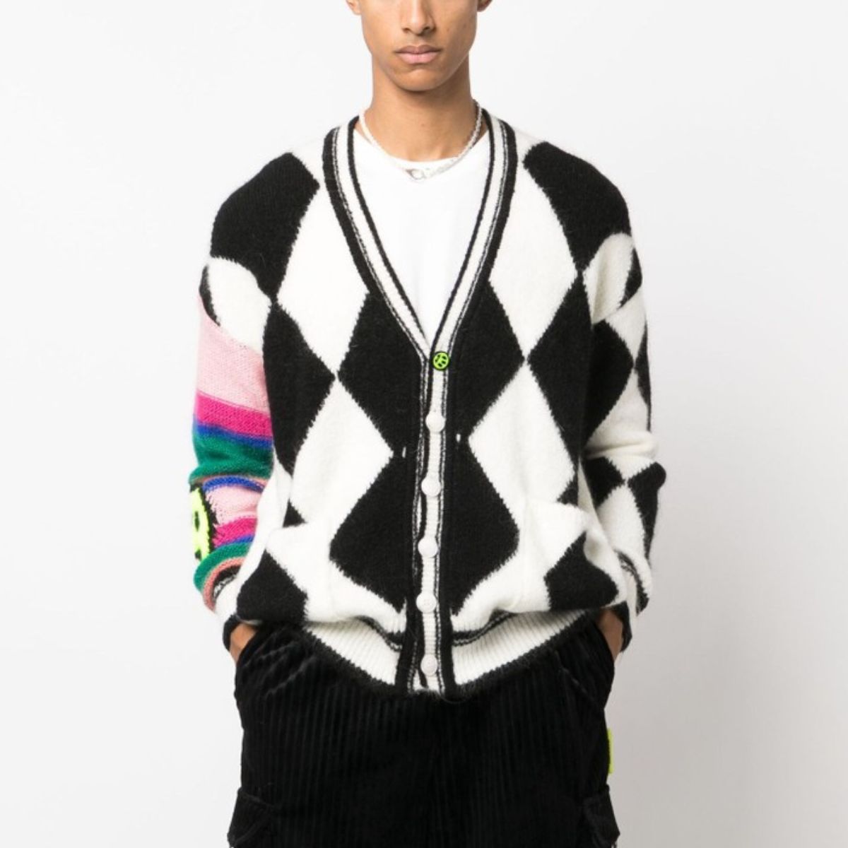 Inverno, Barrow, Cardigan, Donna, FW23, Idoneo, M, Maglieria, Multicolore, Outlet, S, UNISEX, Uomo