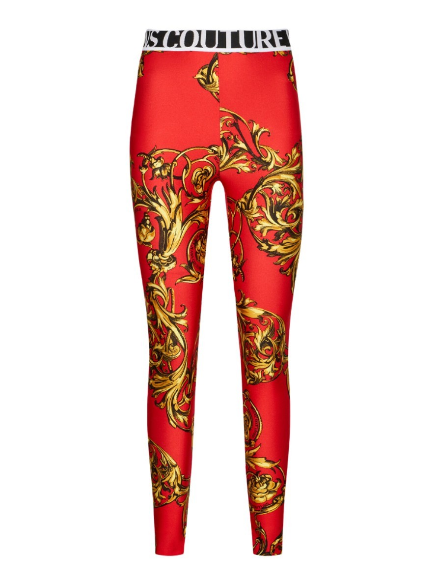 Versace Jeans Couture Leggings 72HAC101 - SanShopLuxury - 2022, 38, Abbigliamento, Arancione, Donna, Leggings, Outlet, Primavera/Estate, SS22, Ultimo, Versace Jeans Couture