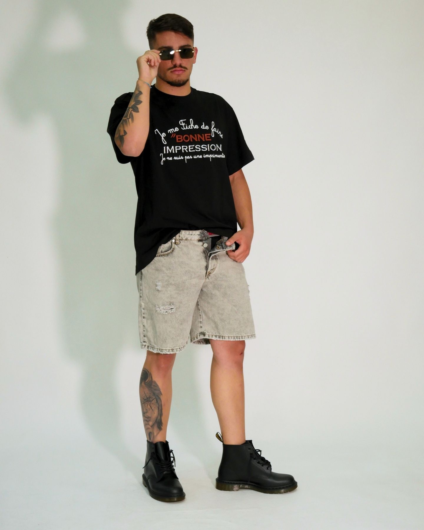 Gavensemble Short SHORT420 - SanShopLuxury - 2024, 44, 46, 48, 50, 52, 54, Abbigliamento, Gavensemble, Grigio, Idoneo, jeans, Outlet, Primavera/Estate, Short, SS24, Uomo