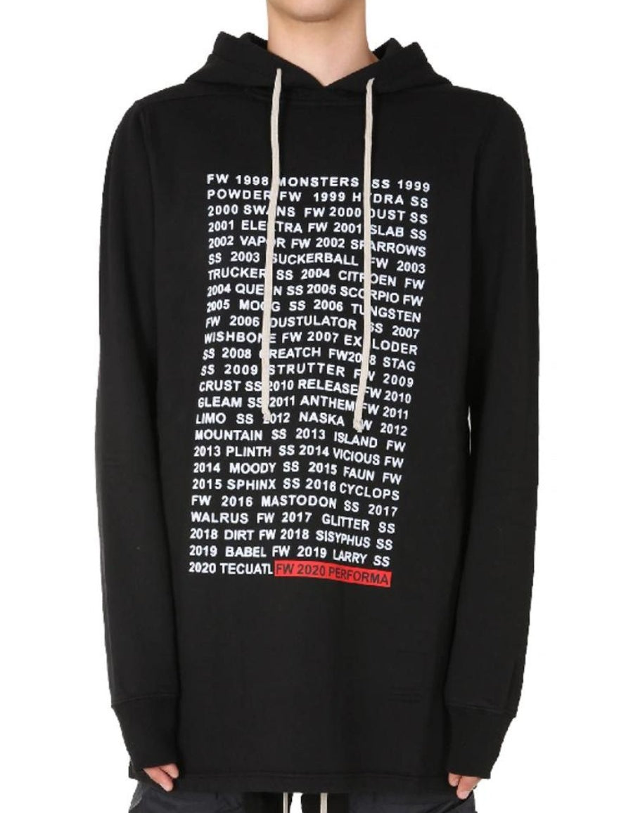 Inverno, Felpa, FW20, L, M, Nero, Outlet, Rick Owens Drkshdw, Uomo, XL