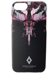 Marcelo Burlon Smartphone Cover CWPA006F17008297 1088 - SanShopLuxury - -70%, 2017, Abbigliamento, Accessori, Donna, Iphone 7, Marcelo Burlon, Nero, Outlet, Smartphone Cover, Ultimo, Unica