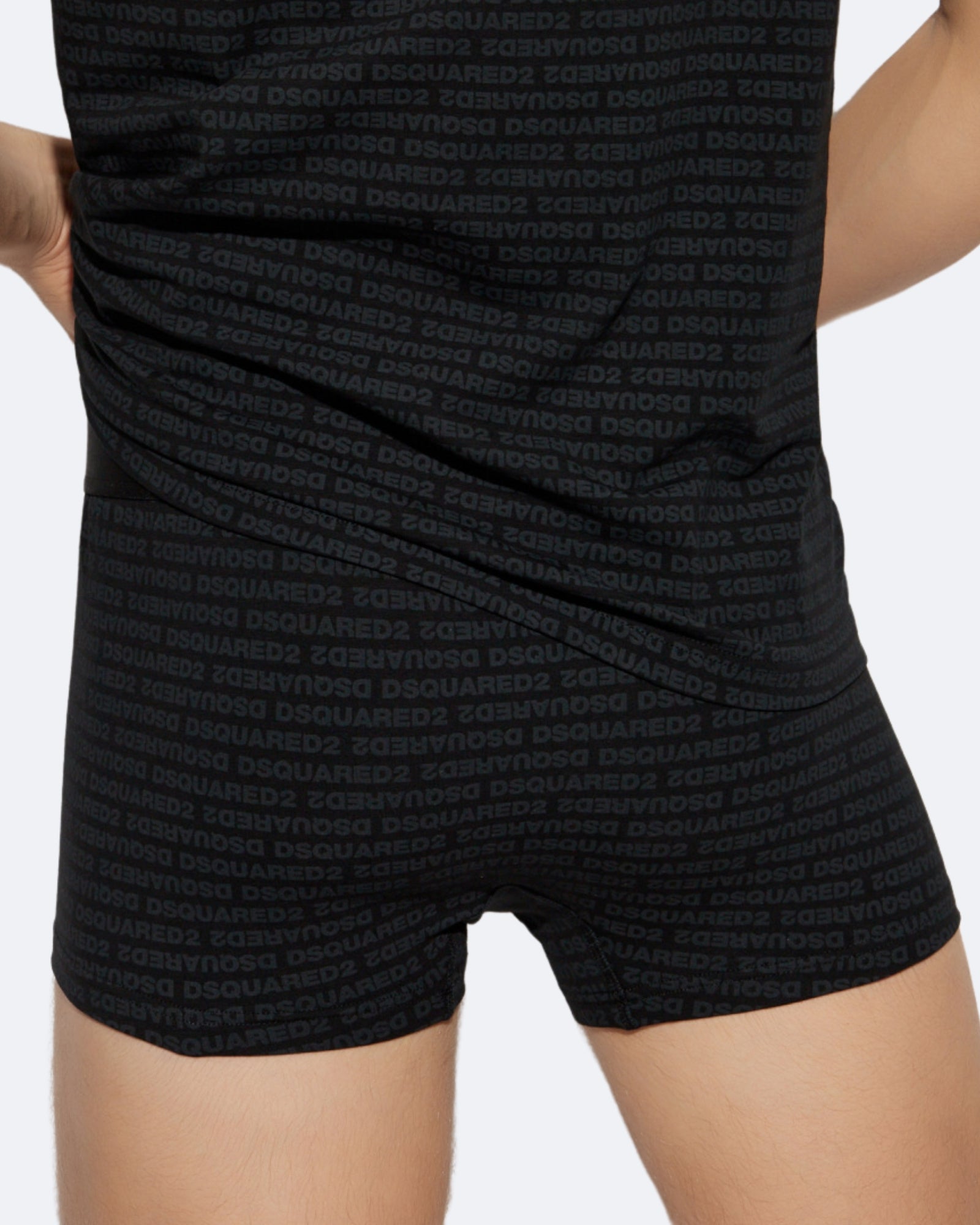 Dsquared2 Boxer D9H145510-001 - SanShopLuxury - Abbigliamento, Autunno/Inverno, Boxer, Carry Over, Continuativo, Dsquared2, Idoneo, L, M, Nero, New, Primavera/Estate, S, Uomo, XL, XXL