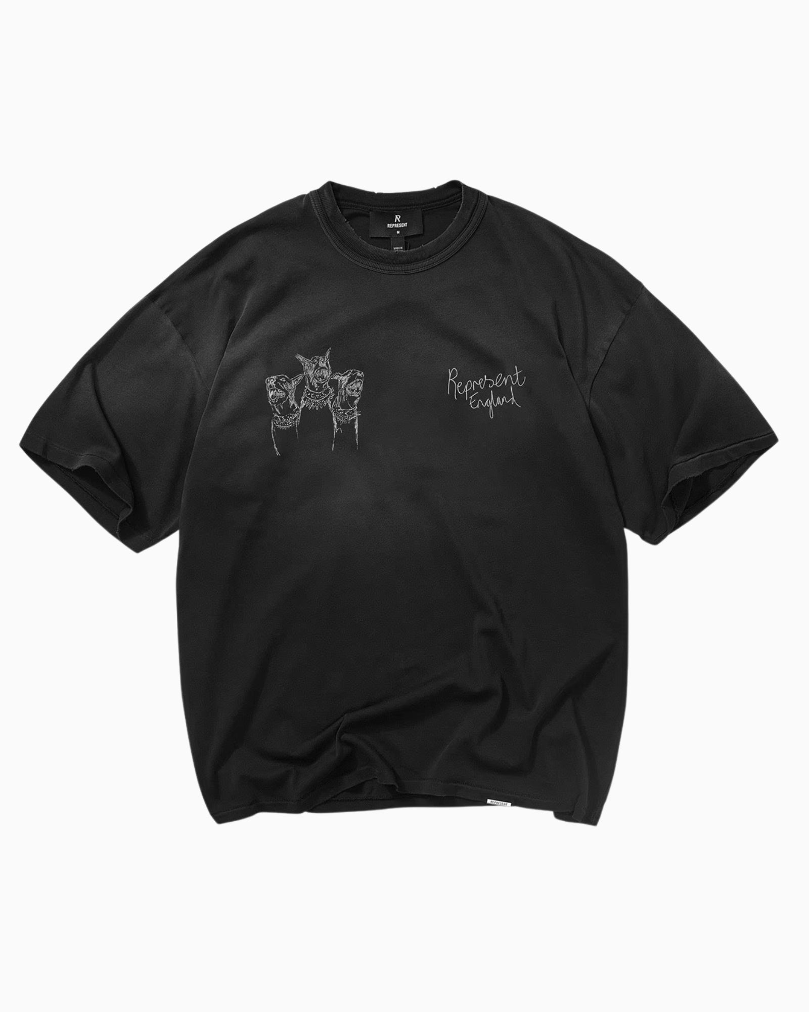 Inverno, FW25, Idoneo, L, M, Nero, New, Represent, S, T-Shirt, Uomo, XL, XXL