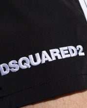 Dsquared2 Costume D7B646140-001 - SanShopLuxury - 2025, 46, 48, 50, 52, 54, Abbigliamento, Beachwear, Costume, Dsquared2, Idoneo, Nero, New, Pantaloncino, Primavera/Estate, SS25, Uomo