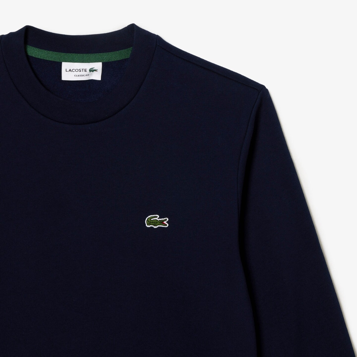 Lacoste Felpa SH9608 - SanShopLuxury - 2023, Abbigliamento, Autunno/Inverno, Bianco, Blu, Felpa, FW23, Girocollo, L, Lacoste, Outlet, Uomo, XL, XXL