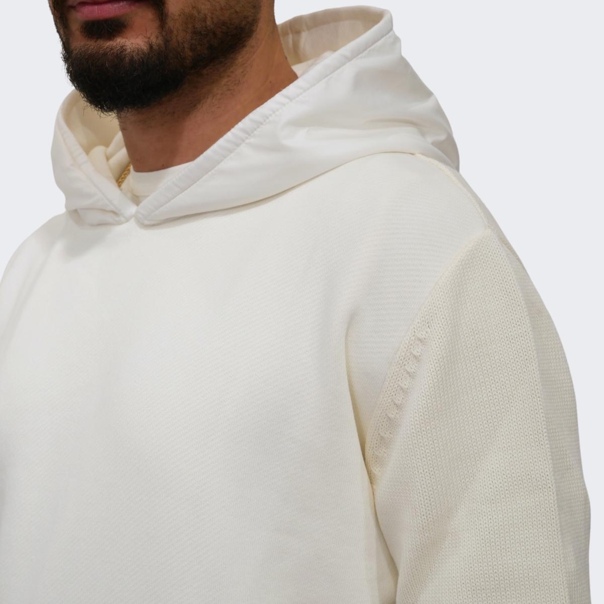 Chiodi Milano Felpa 0229 - SanShopLuxury - 2023, Abbigliamento, Autunno/Inverno, Bianco, Chiodi Milano, Con Cappuccio, Felpa, FW23, Idoneo, L, M, Nero, Outlet, S, Uomo, XL, XXL, XXXL