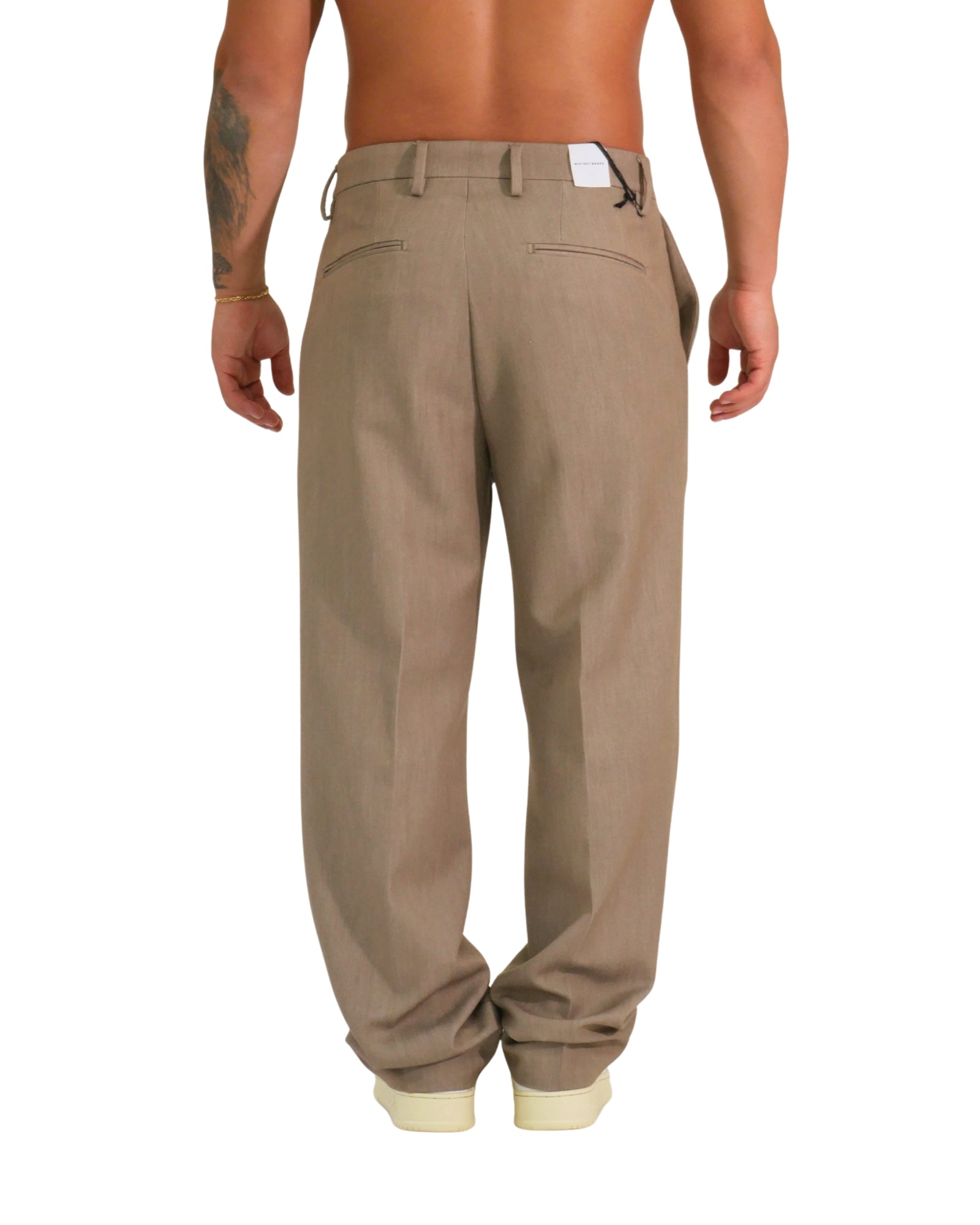 Why Not Brand Pantalone PA56-BEIGE