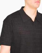 Brian Rush T-Shirt Polo FD203-MA330-NERO