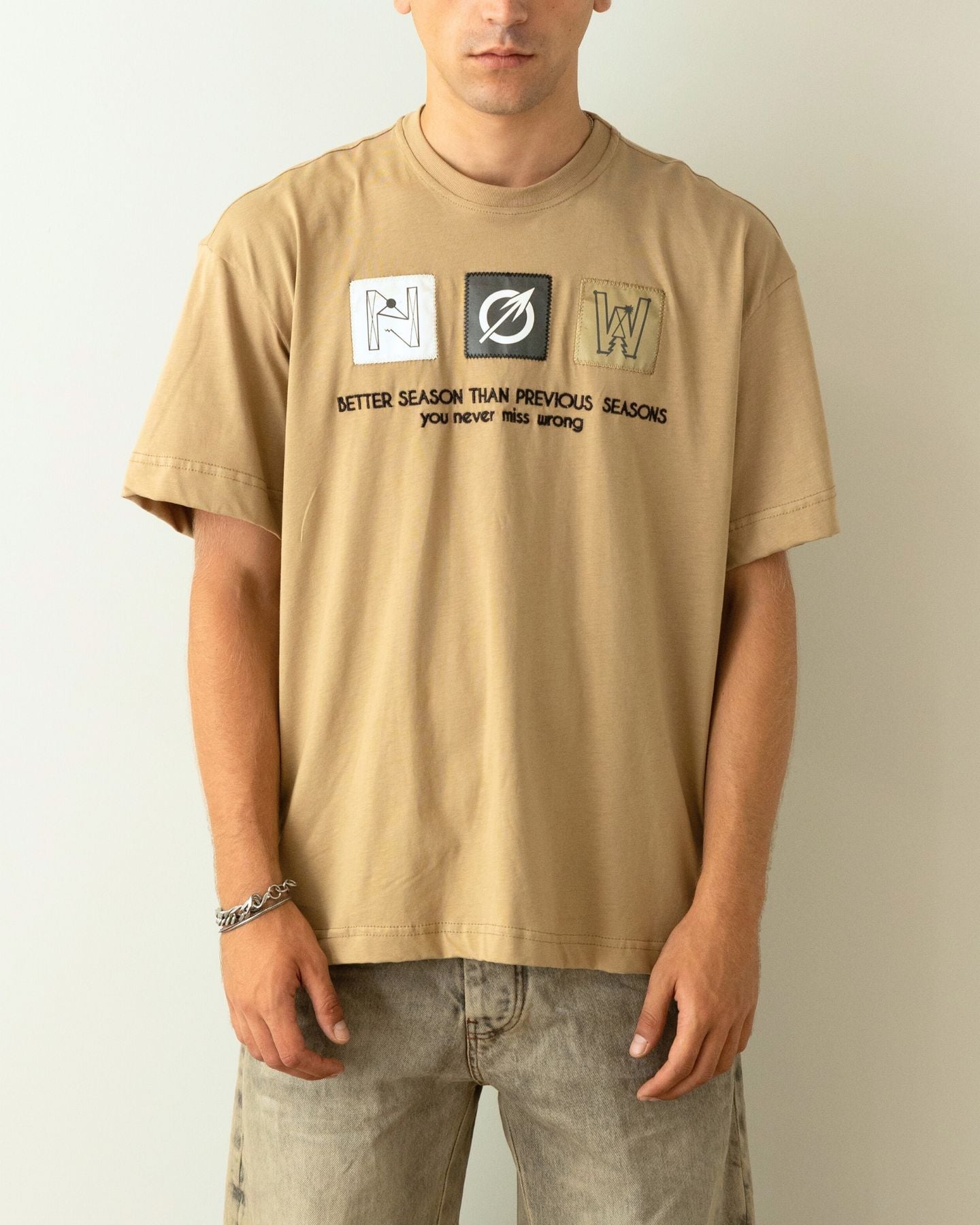 Gavensemble T-Shirt TEE30-BG - SanShopLuxury - 2024, Abbigliamento, Autunno/Inverno, Beige, Continuativo, FW24, Gavensemble, Idoneo, L, M, Outlet, Primavera/Estate, S, T-Shirt, Uomo, XL, XXL