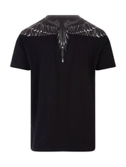 Marcelo Burlon T-Shirt CMAA018C99JER001 - SanShopLuxury - Abbigliamento, Autunno/Inverno, Bianco, Bianco-Nero, Carry Over, Continuativo, Idoneo, Khaki, L, M, Marcelo Burlon, Nero, Nero-Blu, New, Primavera/Estate, S, T-Shirt, Uomo, Verde, XL, XXL