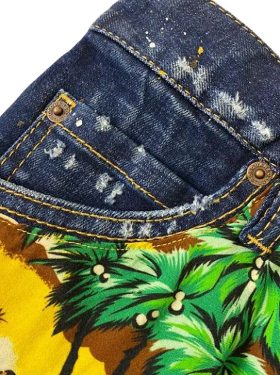 Dsquared2 Short S72MU0257 964 - SanShopLuxury - -50%, 2018, 38, 40, Abbigliamento, Donna, Dsquared2, Multicolore, Outlet, Primavera/Estate, Short, SS18, Ultimo