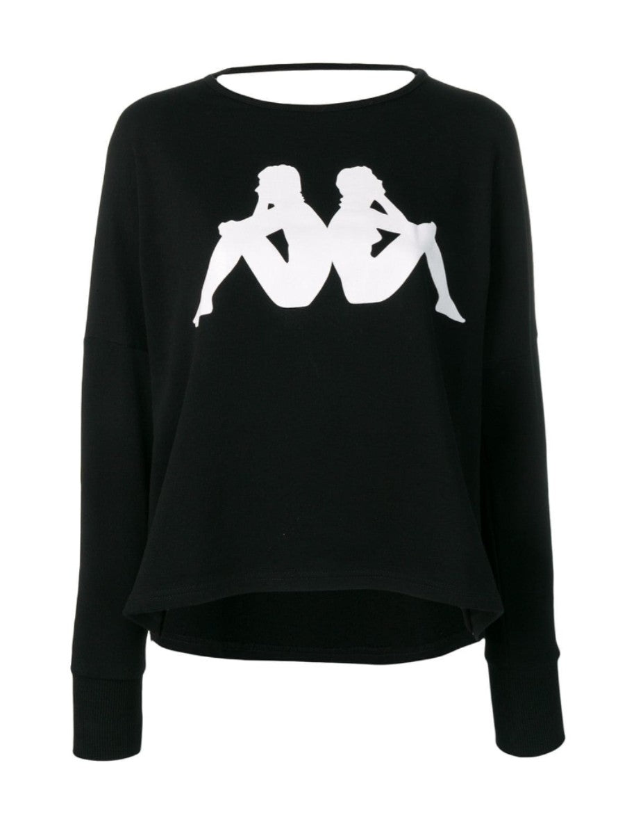 Kappa Felpa 304I7D0 005 - SanShopLuxury - -50%, 2019, Abbigliamento, Donna, Felpa, Kappa, Nero, Outlet, Primavera/Estate, SS19, Ultimo, XL