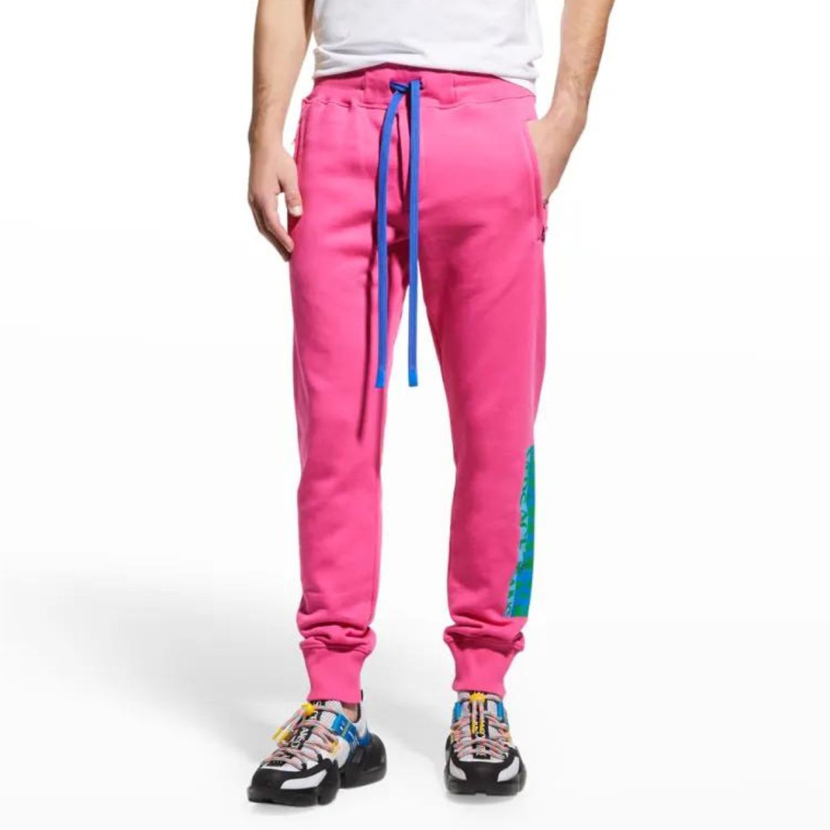 Versace Jeans Couture Pantatuta 71GAAT02 CF00T - SanShopLuxury - -50%, 2021, Abbigliamento, Autunno/Inverno, FW21, L, M, Outlet, Pantatuta, Rosa, Uomo, Versace Jeans Couture, XL