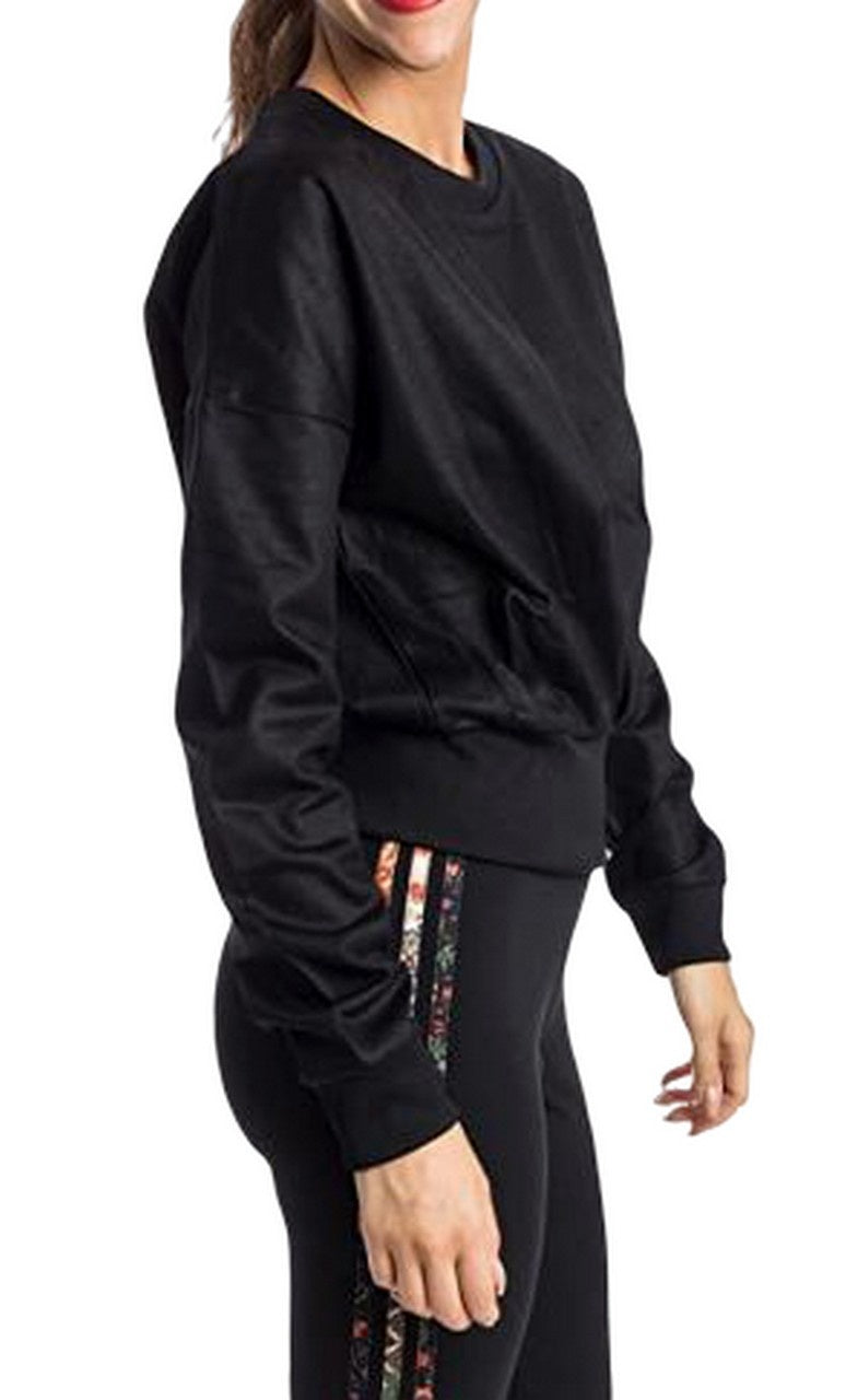 Adidas Felpa BQ5388 NERO - SanShopLuxury - -50%, 2019, Abbigliamento, Adidas, Autunno/Inverno, Donna, Felpa, FW19, Nero, Outlet, Ultimo, XS