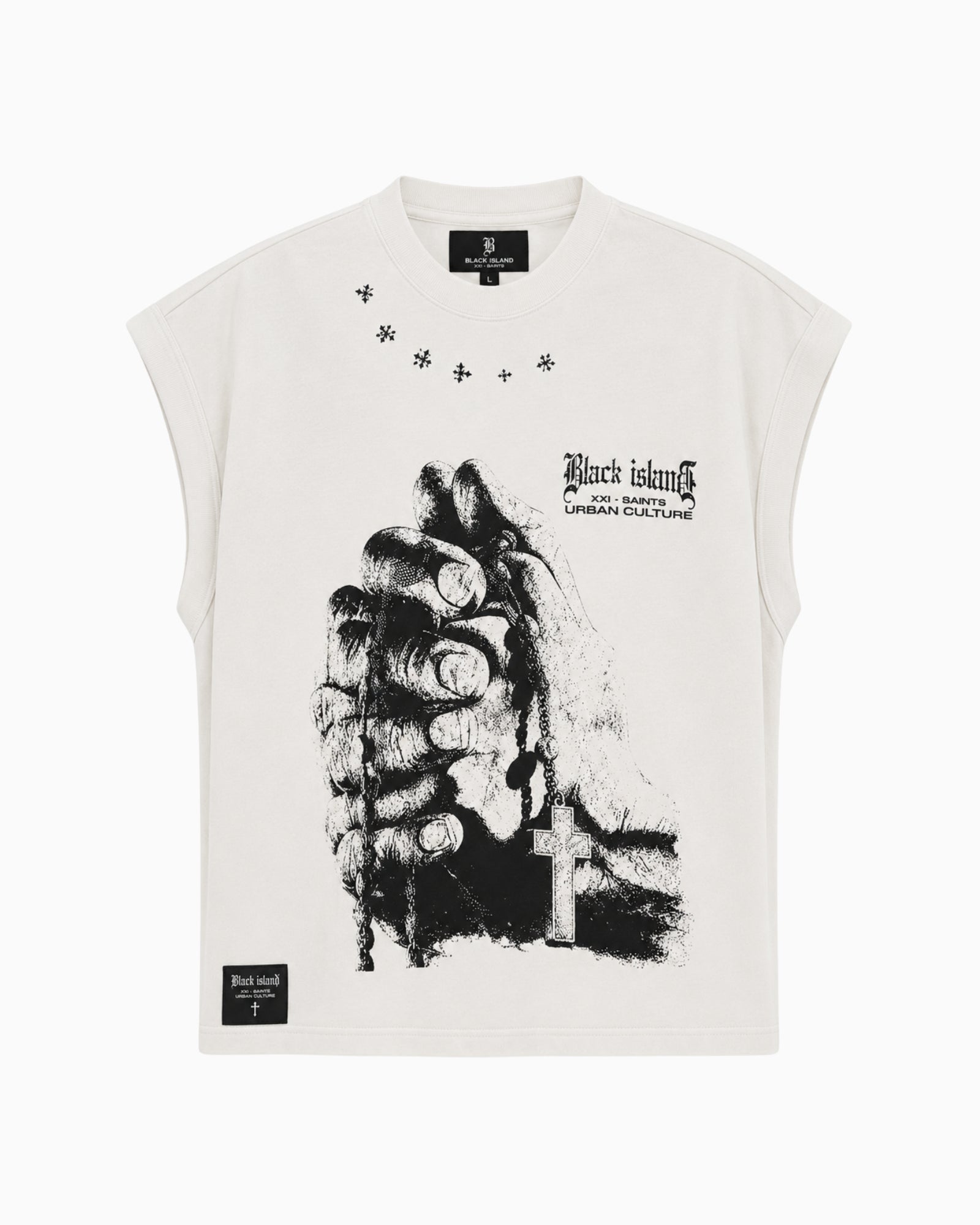 Black Island T-Shirt 2053-WHITE