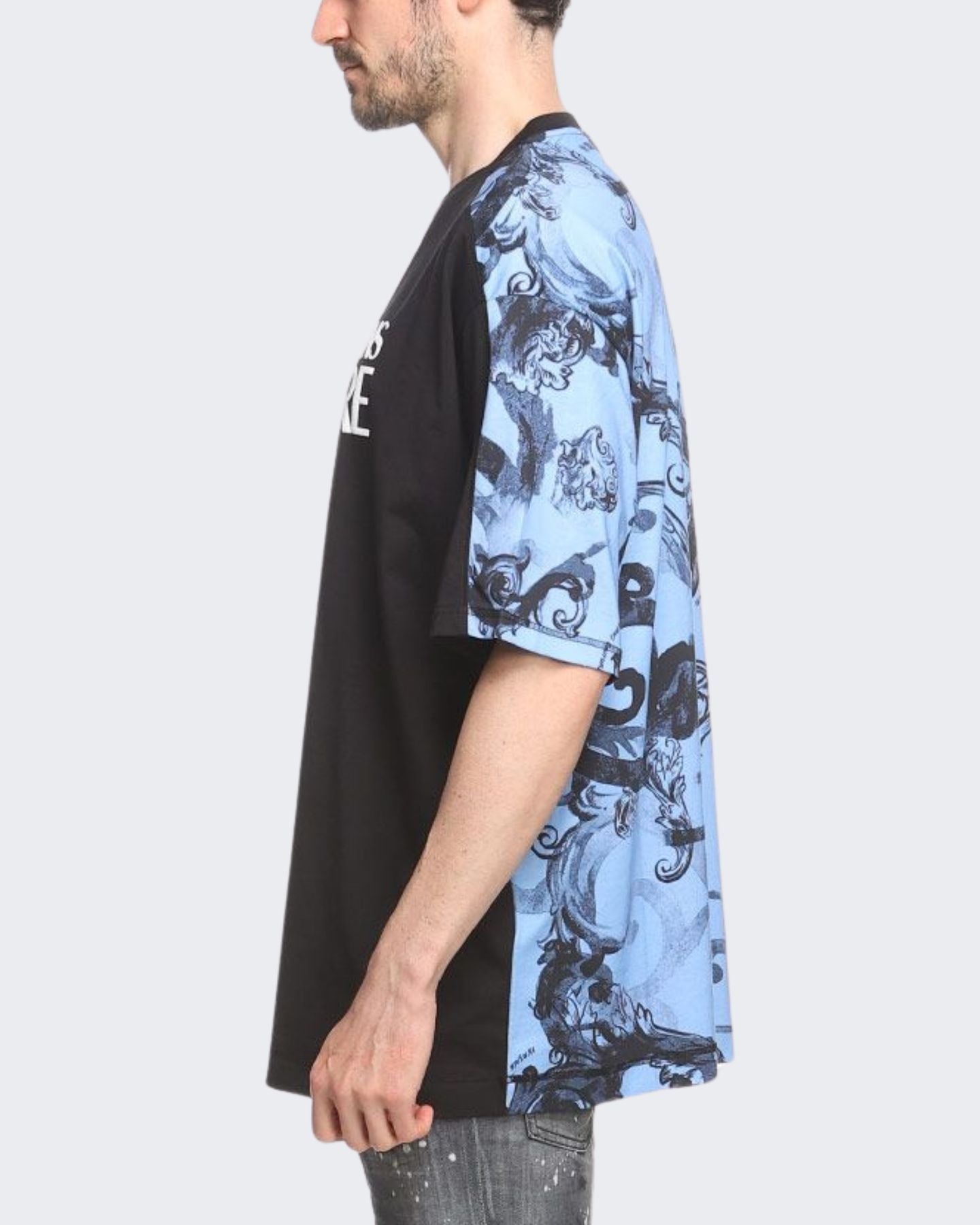 Estate, SS24, T-Shirt, Uomo, Versace Jeans Couture, XL, XXL