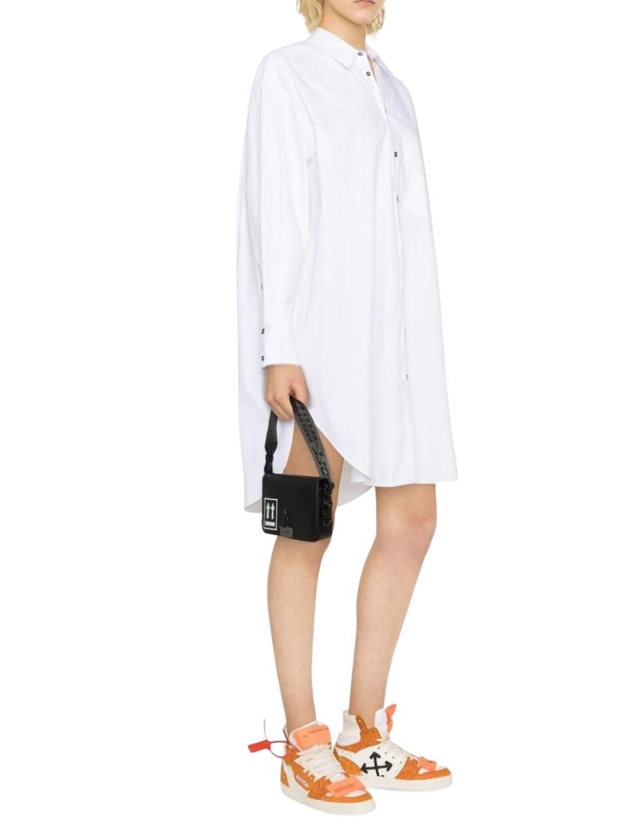 Palm Angels Abiti PWDG002C99FAB001 - SanShopLuxury - Abbigliamento, Abiti, Autunno/Inverno, Bianco, Carry Over, Continuativo, Donna, Idoneo, New, Palm Angels, Primavera/Estate, Ultimo, XS