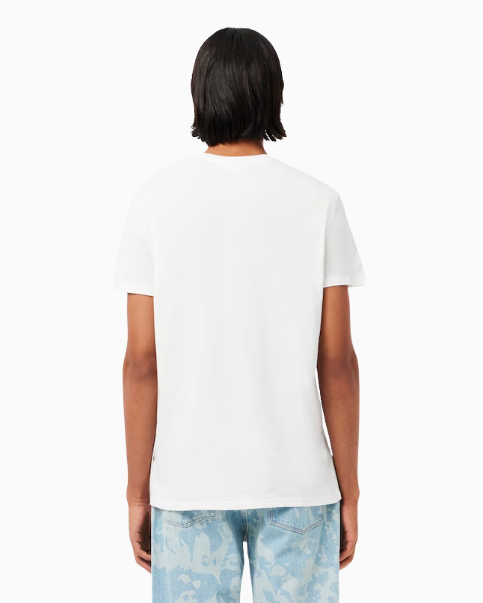 Lacoste T-Shirt TH6709/001 - SanShopLuxury - 2025, Abbigliamento, Bianco, L, Lacoste, M, New, Primavera/Estate, S, SS25, Stellato, T-Shirt, Uomo, XL, XS, XXL, XXXL