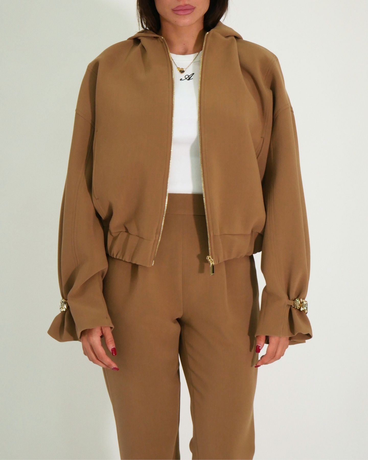 Shiki Giacca SAIR - SanShopLuxury - 2024, 40, 42, 44, Abbigliamento, Autunno/Inverno, Camel, Donna, FW24, Giacca, Idoneo, Marrone, Outlet, Shiki