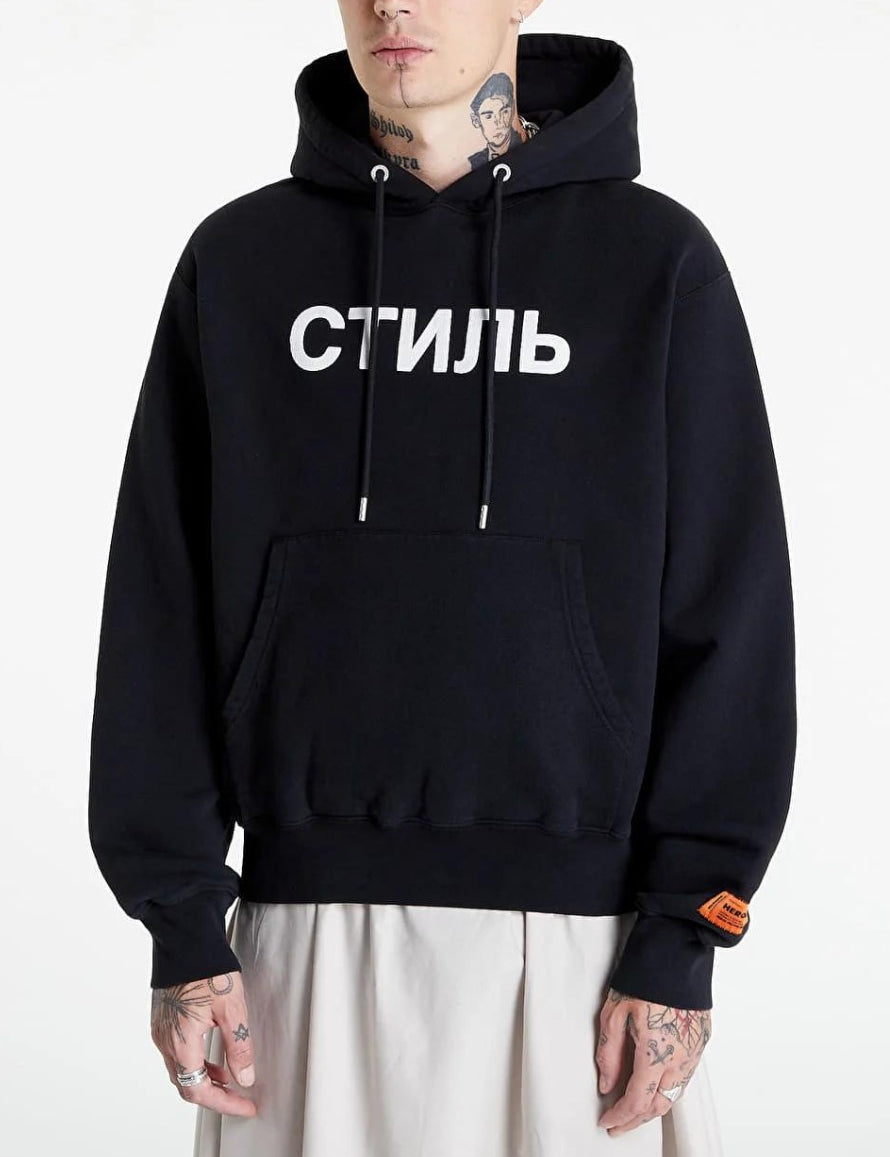 Inverno, Con Cappuccio, Felpa, FW21, Heron Preston, L, M, Nero, Outlet, Uomo, XL