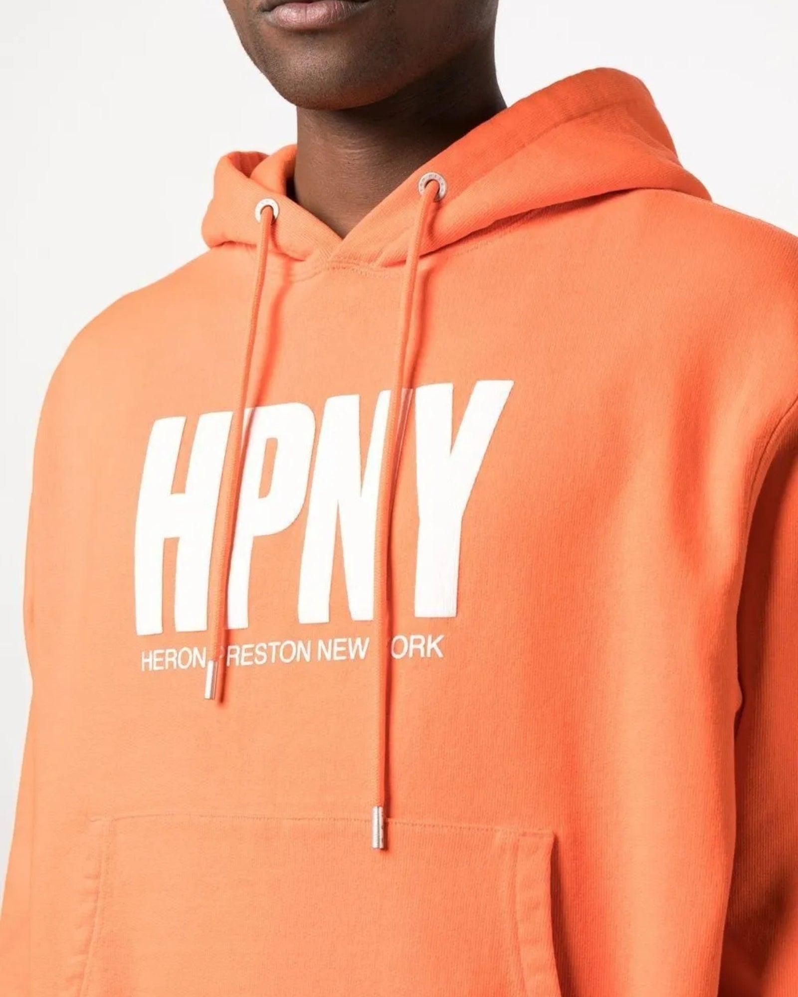 Heron Preston Felpa HMBB024C99JER004 - SanShopLuxury - 2023, Abbigliamento, Arancione, Autunno/Inverno, Con Cappuccio, Felpa, FW23, Heron Preston, L, M, Outlet, S, Uomo, XL