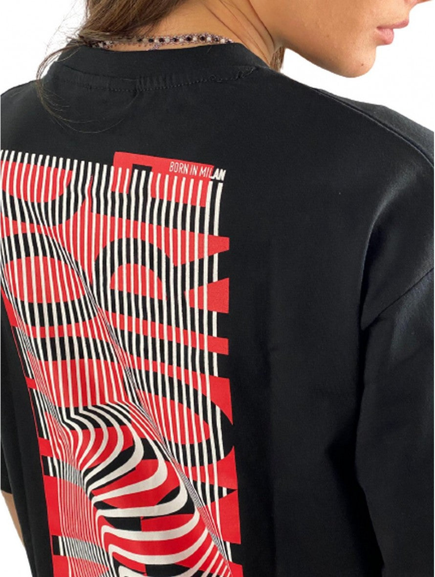 Dolly Noire T-Shirt TS436 - SanShopLuxury - -50%, 2020, Abbigliamento, Autunno/Inverno, Dolly Noire, Donna, FW20, L, Nero, Outlet, S, T-Shirt, Ultimo